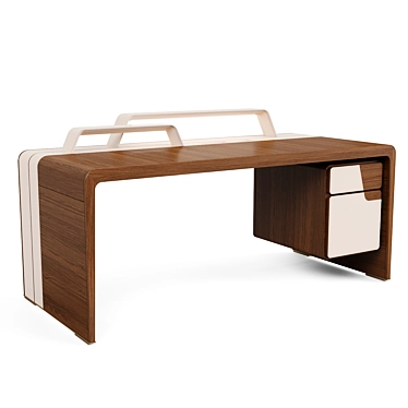 Customizable Giorgetti Alma Desk 3D model image 1 