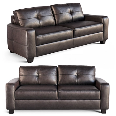 Coaster Jasmine Bonded Leather Loveseat