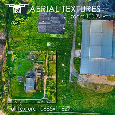 Aerial Texture for Exteriors 3D model image 1 