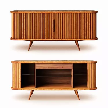 Amalia Sideboard: Elegant and Functional 3D model image 1 