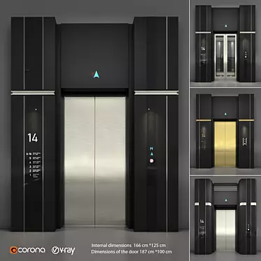Stunning Elevator: Versatile Design 3D model image 1 