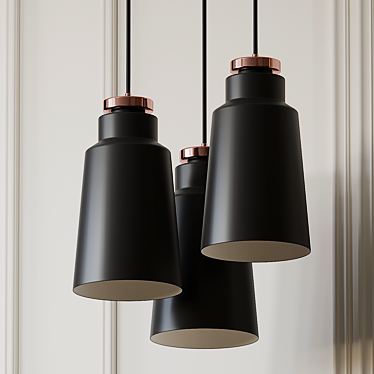 Versanora Stile Bell Pendant 3D model image 1 