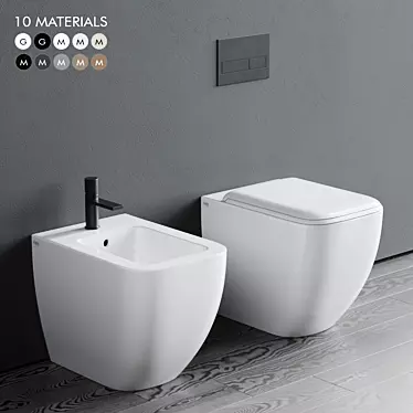 Ceramica Cielo Shui Comfort WC 3D model image 1 