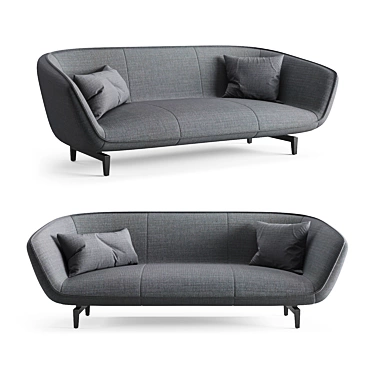 Modern Benedict Sofa RoveConcepts 3D model image 1 