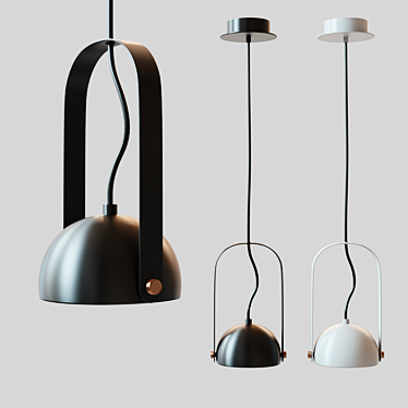 Hygge Pendant Lamp: Maytoni MOD047PL 3D model image 1 