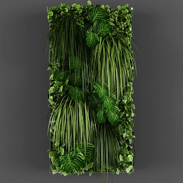 Polys Vertical Garden: Green Your Space! 3D model image 1 