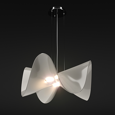 MANTA 5876 OM LED Chandelier 3D model image 1 