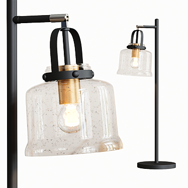 Elegant Walter Table Lamp 3D model image 1 