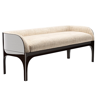 Title: Gorsia Buda Bed Bench: Sleek and Stylish Seating Solution 3D model image 1 
