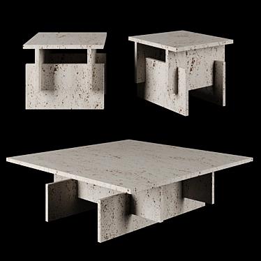 Versatile Fit Tables - Big & Small Sizes 3D model image 1 