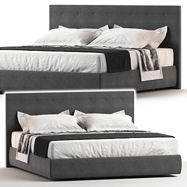 Bed Bokara Grey