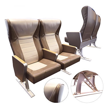 Westmekan Executive Armchair 3D model image 1 