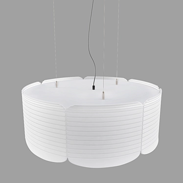 Sleek Glow Lamp 3D model image 1 