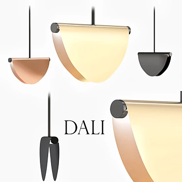 Modern DALI Floor Lamp 3D model image 1 