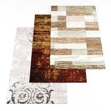 Versatile Rug Textures Collection 3D model image 1 