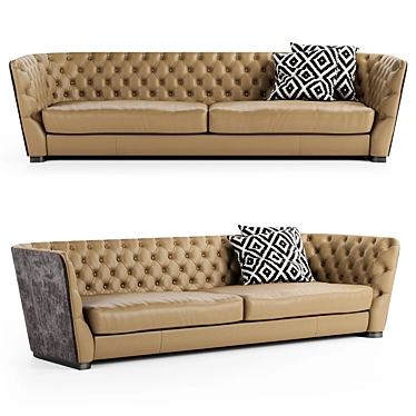 Elegant Royce Furman Sofa 3D model image 1 