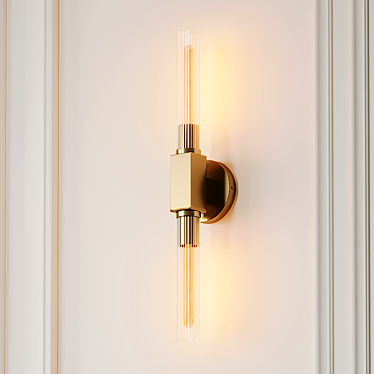 Canelle Wall Sconce: Elegant Illumination by Beaux Arts 3D model image 1 