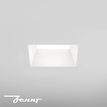 Zenit STP Gypsum Recessed Light 3D model image 1 