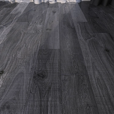 Crossroad Wood Coal Parquet: HD Textures, Corona & Vray, No Plug-in 3D model image 1 