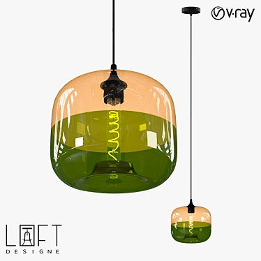 Modern Pendant Lamp - LoftDesigne 4659 3D model image 1 