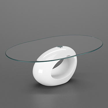 Sleek Orfeo Coffee Table 3D model image 1 