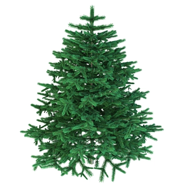 Christmas Tree Bundle | High-Quality Maps 3D model image 1 