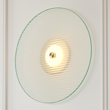 Stellar Glow Wall Light 3D model image 1 