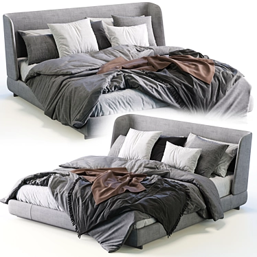 Bed Bokara Grey