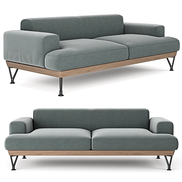 Modern Sofa - The Armstrong by Matthew Hilton 3D model image 1 