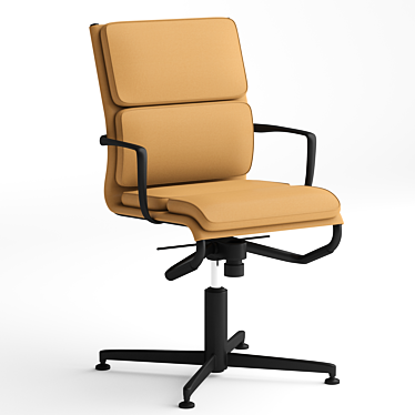 Alias MeetingFrame Armchair | Stylish and Comfortable 3D model image 1 