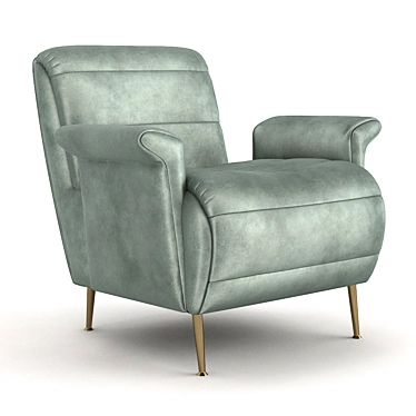 Elegant Bardot Armchair: Covet House 3D model image 1 