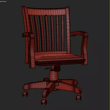 ErgoSlat Task Chair 3D model image 1 