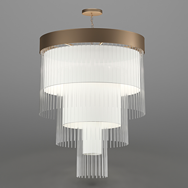 Elegant Italian Chandelier - Patrizia Volpato 2019 3D model image 1 