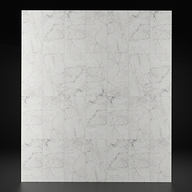 Versatile Ceramic Wall: 30x60cm Tiles 3D model image 1 