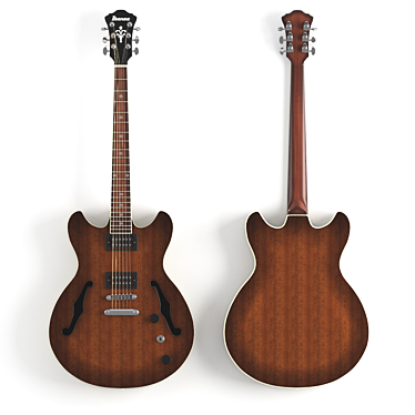 Ibanez AS53-TF: High Poly Model 3D model image 1 