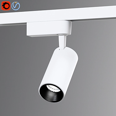 Versatile LED Track Spot Light 3D model image 1 