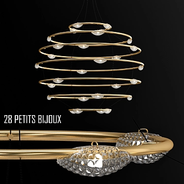 Radiant Charm: 28 Petits Bijoux 3D model image 1 