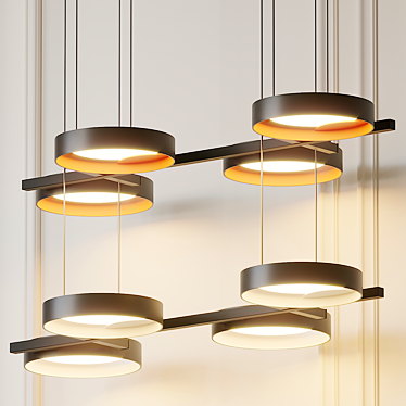 Modern LED Pendant Light 3D model image 1 