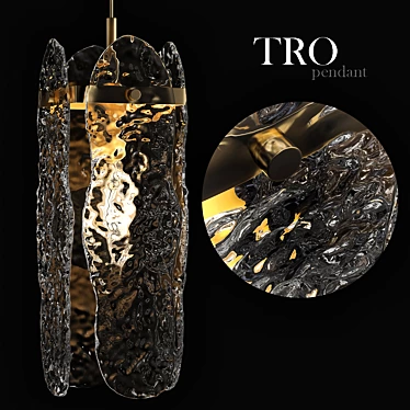 Modern TRO Pendant Lamp 3D model image 1 