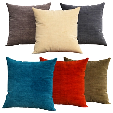 Comfy Dream Pillows 3D model image 1 