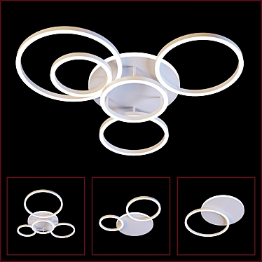 Omicron LED Ring Light Kit 3D model image 1 