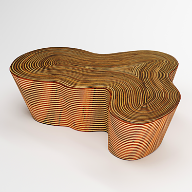 Organic Elegance: ORGO Showtime Coffee Table 3D model image 1 