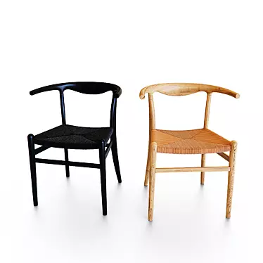 Scandinavian Style Chair: NATTAVAARA 3D model image 1 