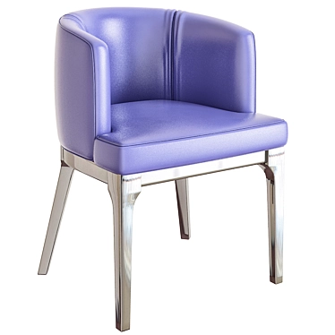  Stylish Oliver Chair: West Elm 3D model image 1 