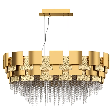 CHIARO Carmen 394012026 - Designer Crystal Chandelier 3D model image 1 