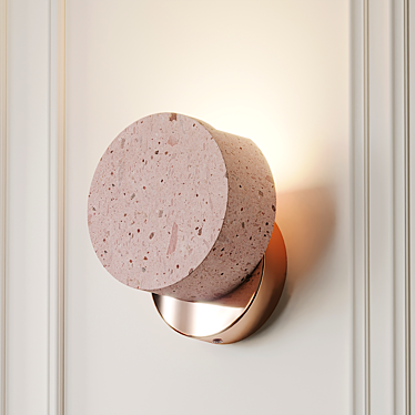 Ambra Wall Sconce: A Modern Illumination Solution 3D model image 1 