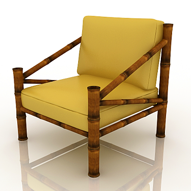 Cozy Comfort Armchair 3D model image 1 