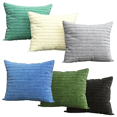 Cozy Cushions: Instant Decor Upgrade 3D model image 1 