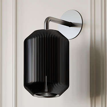 Modern Elegance: Joseph Bedside Sconce 3D model image 1 