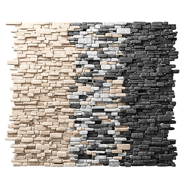 Versatile Stone Brick for All Your Decoration Needs 3D model image 1 